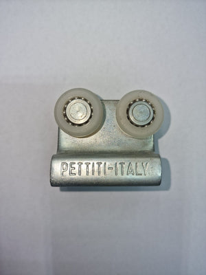 CARRELLO A 4 RUOTE PER PORTE E CANCELLI MM.24