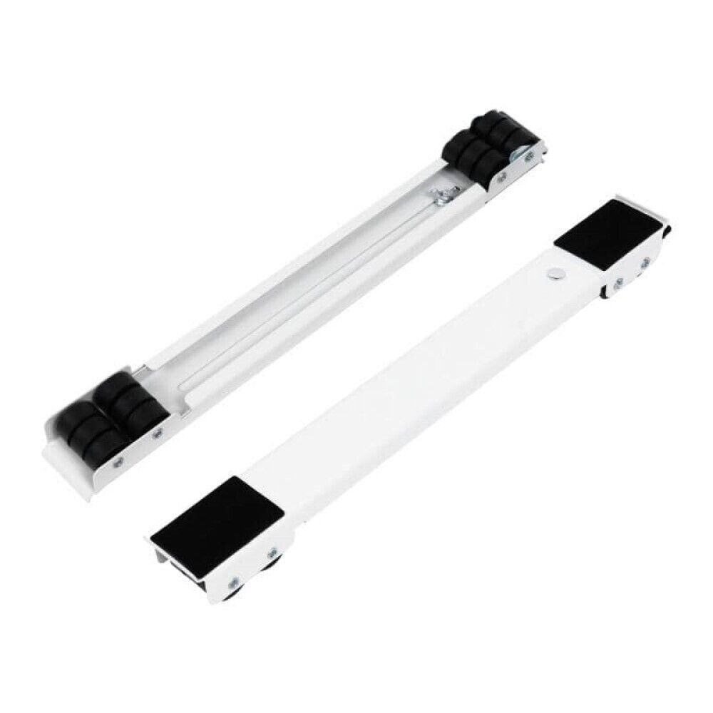 CARRELLO PER MOBILI ELETTRODOMESTICI ESTENSIBILE 40-69 CM ROTELLE RUOTE E FRENO