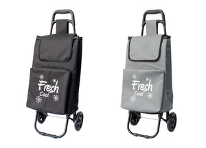Carrello Spesa Termico Con Ruote Trolley Portaspesa Con Manico Alfredo - Carrello - Grigio