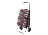 Carrello Spesa Con Ruote Trolley Portaspesa Con Manico Amilcare - Carrello - Nero
