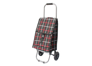 Carrello Spesa Con Ruote Trolley Portaspesa Con Manico Amilcare - Carrello - Nero