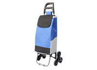 Carrello Spesa Con Ruote Trolley Portaspesa Con Manico Romeo - Carrello - Blu
