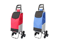 Carrello Spesa Con Ruote Trolley Portaspesa Con Manico Romeo - Carrello - Blu