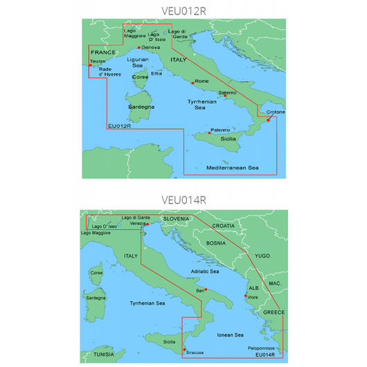 CARTOGRAFIA REGULAR MAR ADRIATICO