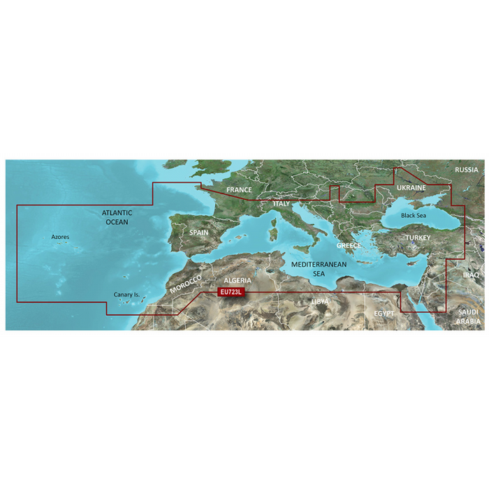 CARTOGRAFIA VEU723L MAR MEDITER.