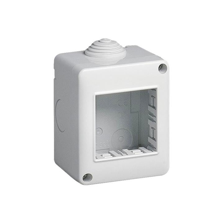 CASSETTA ESTERNA 2 FORI S/COPE MAPAM COMP V/PLANA Box 2 moduli vmr-pln s6102b