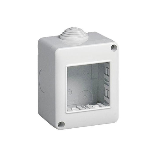 CASSETTA ESTERNA 2 FORI S/COPE MAPAM COMP V/PLANA Box 2 moduli vmr-pln s6102b