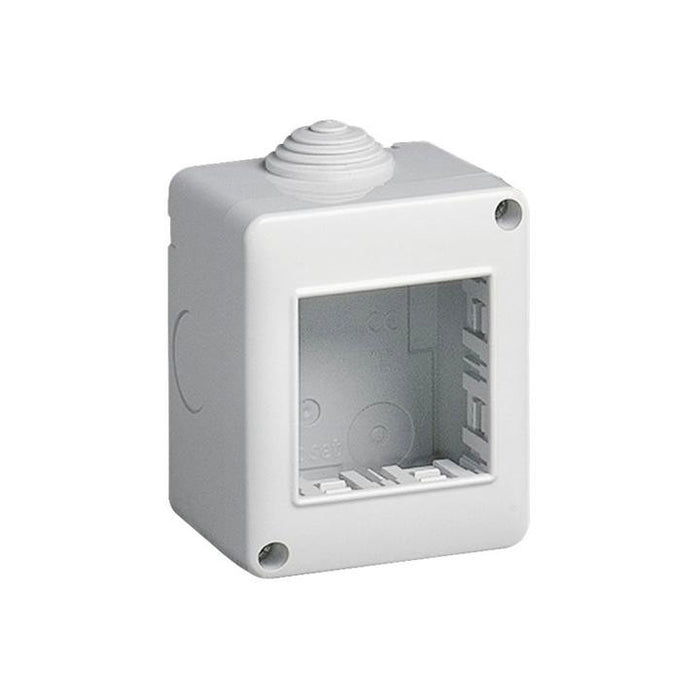 CASSETTA ESTERNA 2 FORI S/COPE MAPAM COMP V/PLANA Box 2 moduli vmr-pln s6102b