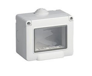 CASSETTA STAGNA 3 FORO C/COP