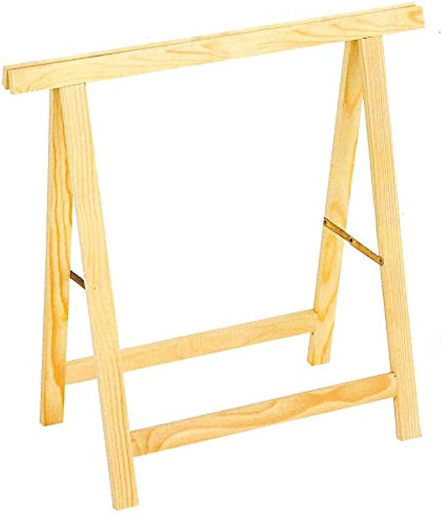 CAVALLETTO IN PINO SUPER CM.73,5X77H MIS.3