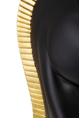 CAVALLO NERO E ORO CM Ø 18,5X50