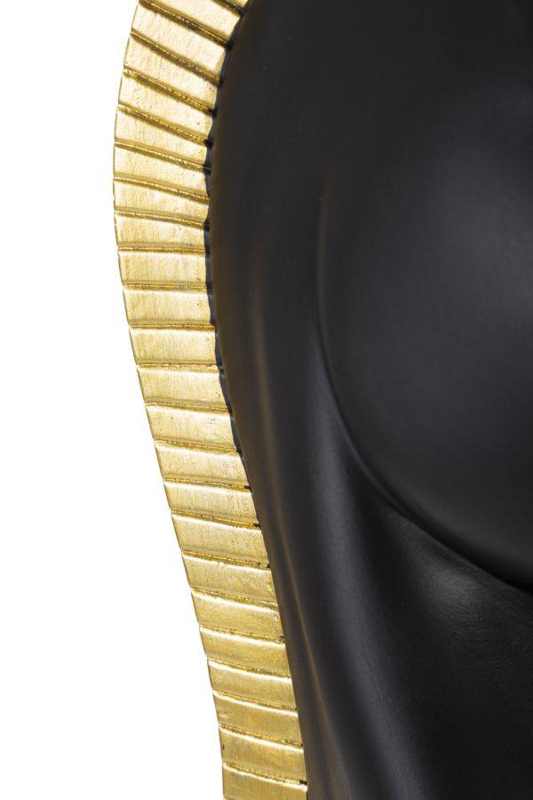 CAVALLO NERO E ORO CM Ø 18,5X50