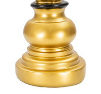 CAVALLO ORO E NERO CM 14X11X27