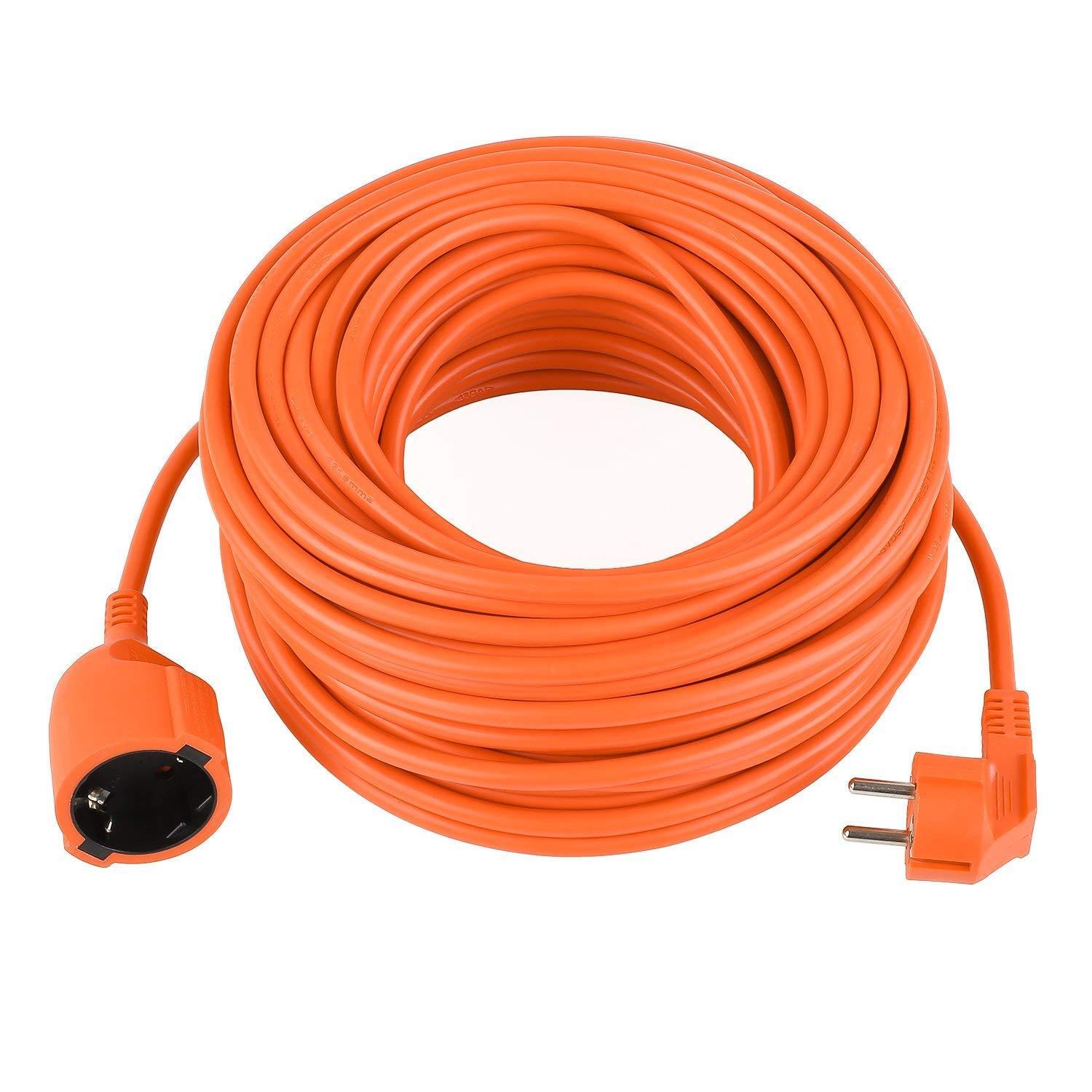 CAVO PROLUNGA CORRENTE ELETTRICA PRESA DOMESTICA CASA GIARDINO 220 VOLT 10MT.