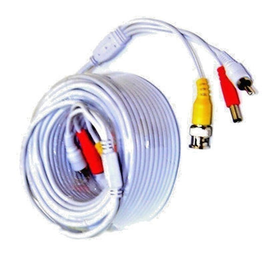 CAVO PROLUNGA TELECAMERA BNC AUDIO VIDEO ALIMENTAZIONE VIDEOSORVEGLIANZA  30 MT