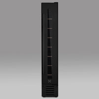 Cantinetta 7 bottiglie nera CAVSEB7