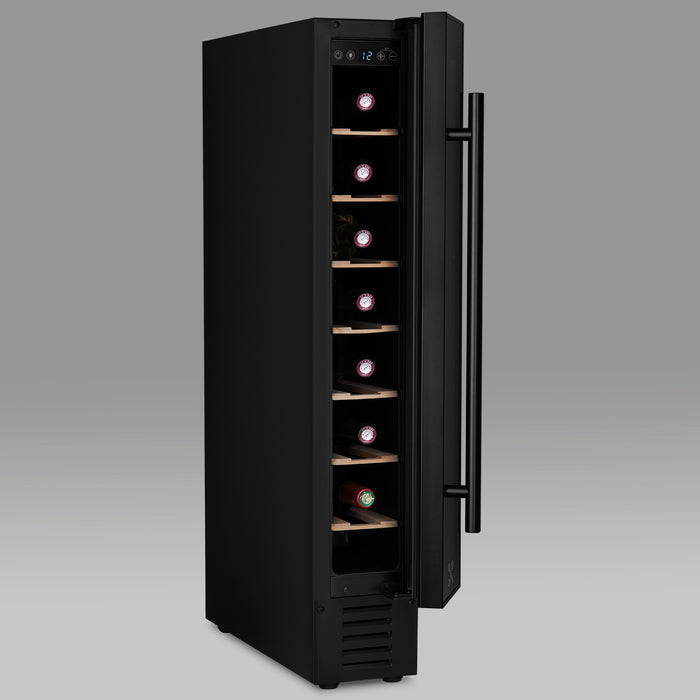 Cantinetta 7 bottiglie nera CAVSEB7