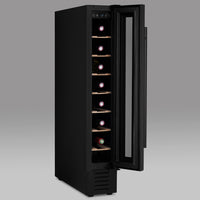 Cantinetta 7 bottiglie nera CAVSEB7