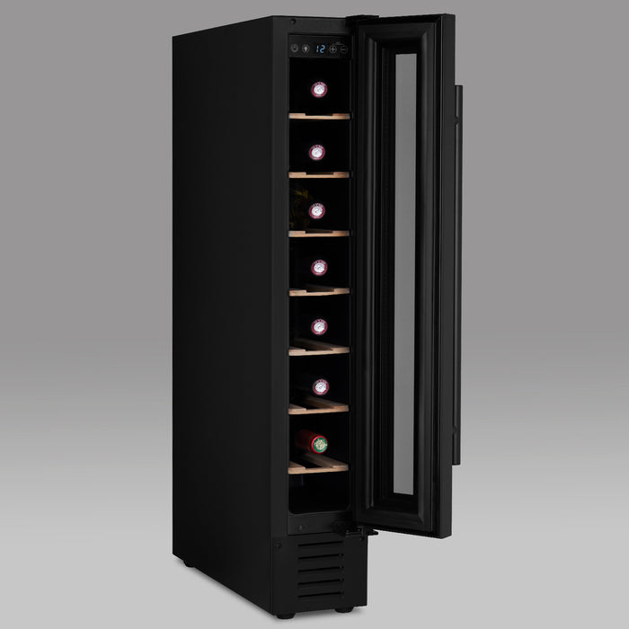 Cantinetta 7 bottiglie nera CAVSEB7