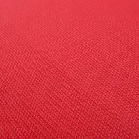 Lettino da Sole Pieghevole con Schienale Inclinabile in Acciaio Termoplastico, Lacci Elastici, Tessuto Textilene, Rosso