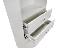 Mobile arredo bagno a 4 ante e 2 cassetti, Armadio mod. Oscar CB032B