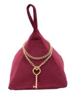 Ferma Porte Triangle Bordeaux Cm 14X14X20