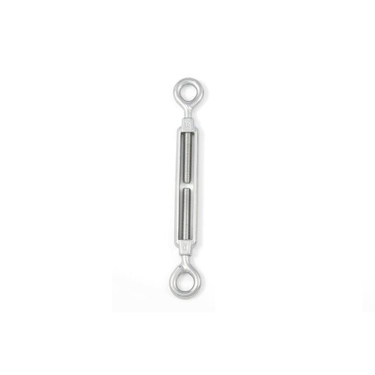 Tenditore a 2 occhi M6 mm. in acciaio Inox A4 - AISI 316