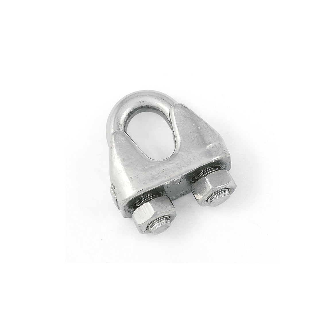 Morsetto per funi Ã˜ 6 mm. in acciaio Inox A4 - AISI 316 - 2 pz.