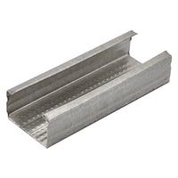 MONTANTE TIPO 'C' PER CONTROSOFFITTI MM 15 x 49  - mt 3 - 10 PZ