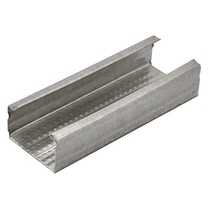 MONTANTE TIPO 'C' PER CONTROSOFFITTI MM 15 x 49  - mt 3 - 10 PZ