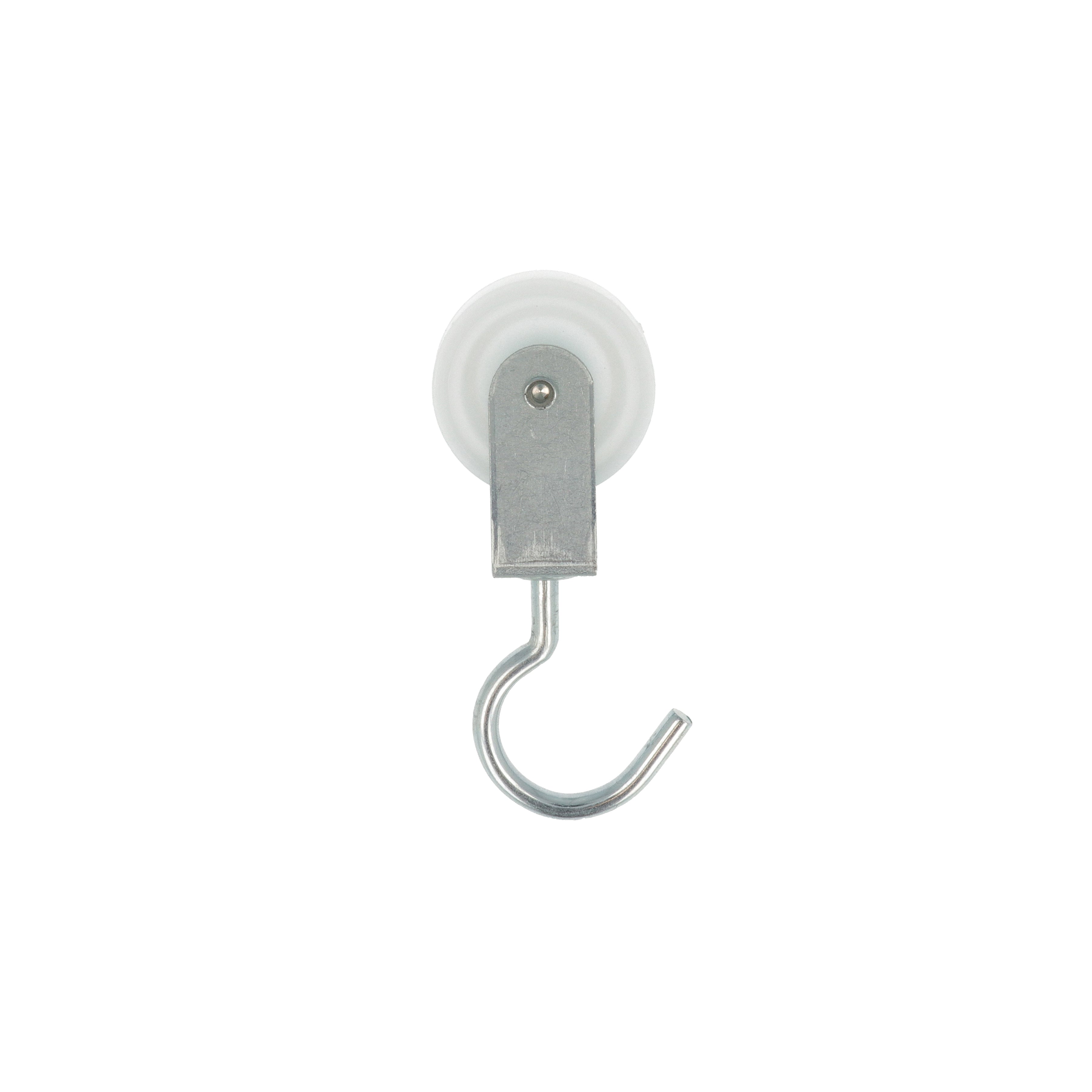 Carrucola ad 1 gola con gancio girevole Ã˜ 40 mm.