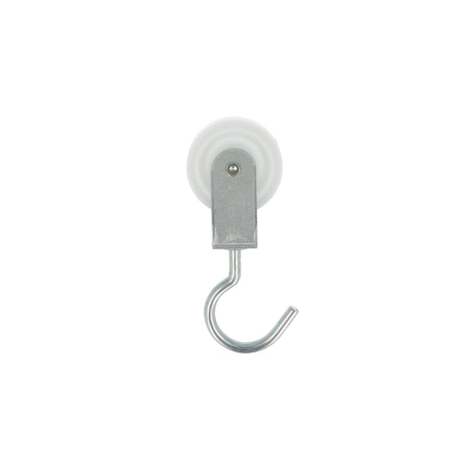 Carrucola ad 1 gola con gancio girevole Ã˜ 40 mm.