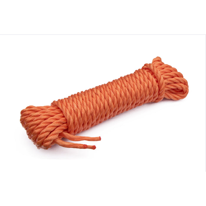 Fune galleggiante in polipropilene Ã˜ 7 mm. arancione 7,5 mt.