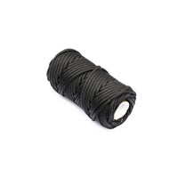 Treccia per veneziana in polipropilene Ã˜ 3 mm. nero 20 mt.