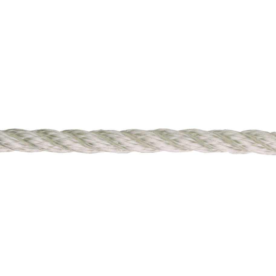 Corda in polipropilene Ã˜ 4 mm. bianca 120 mt.