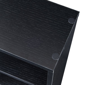 Scaffale a Colonna Tynset con 12 Scomparti per CD DVD 175x20x20 cm Nero [en.casa]