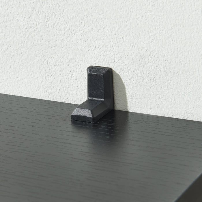 Scaffale a Colonna Tynset con 12 Scomparti per CD DVD 175x20x20 cm Nero [en.casa]