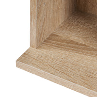 Scaffale a Colonna Tynset con 12 Scomparti per CD DVD 175x20x20 cm Effetto Rovere Sonoma [en.casa]