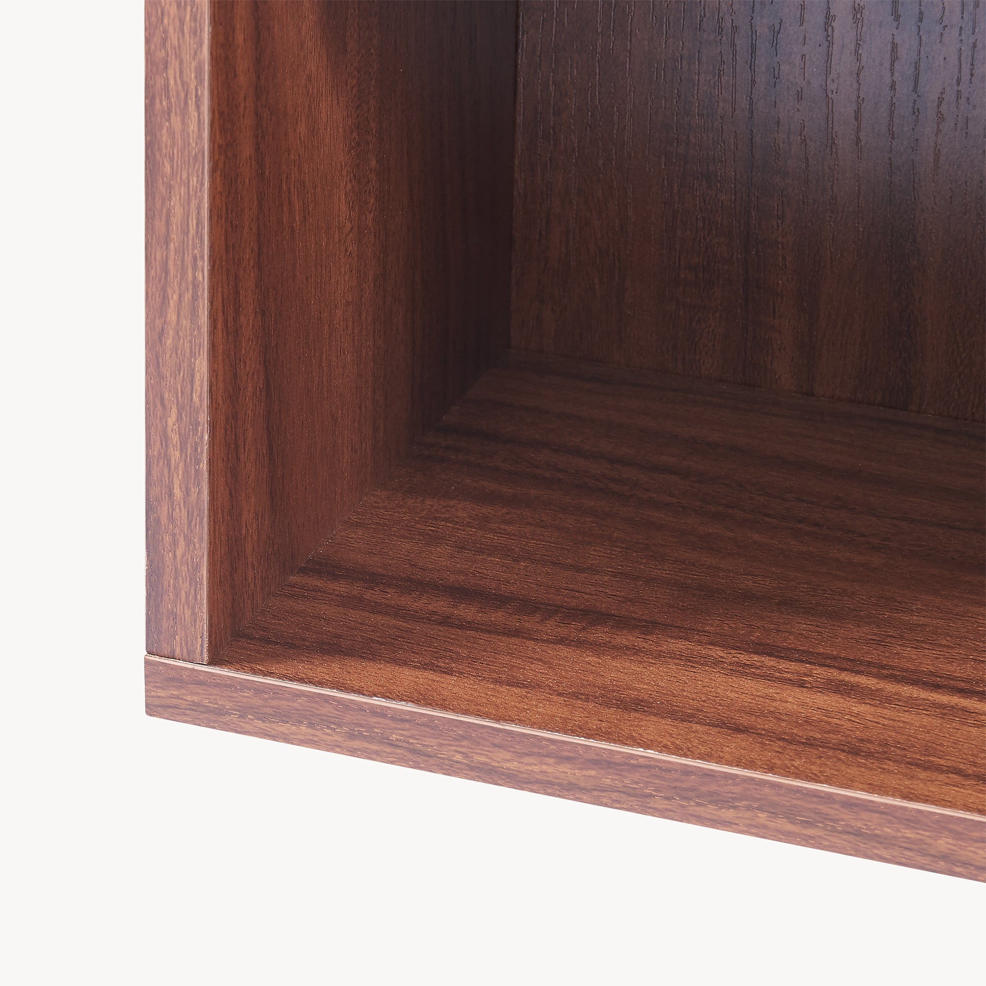 Scaffale a Colonna Tynset con 10 Scomparti per CD DVD 187x20x17 cm Effetto Noce [en.casa]