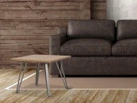 Tavolo Da Caffe' Quadrato Arkansas Cm 60X60X46