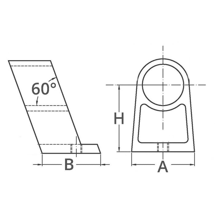 CENTRALE ACCIAIO INOX 316 � MM.25