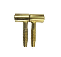 Cerniere Anuba per porte e finestre legno,2 pezzi Maschio Femmina,14 mm,Ottone