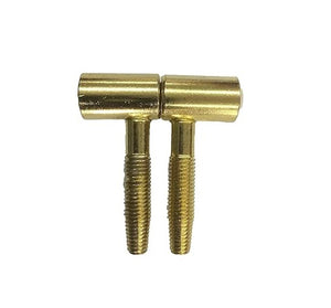 Cerniere Anuba per porte e finestre legno,2 pezzi Maschio Femmina,14 mm,Ottone
