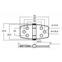 CERNIERA INOX 316 CON COPERTURA
