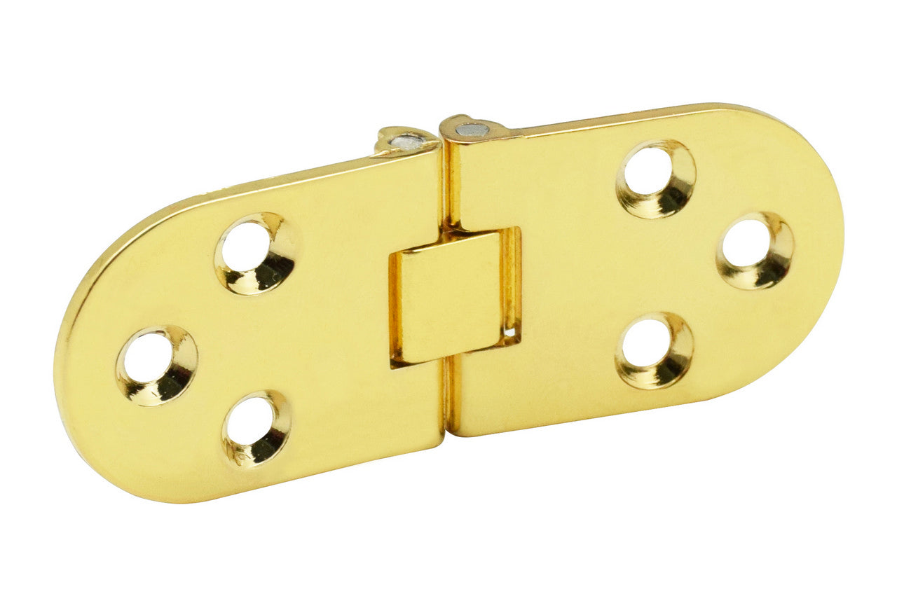 CERNIERE A BISCOTTO MM 80X30 OTTONE LUCIDO