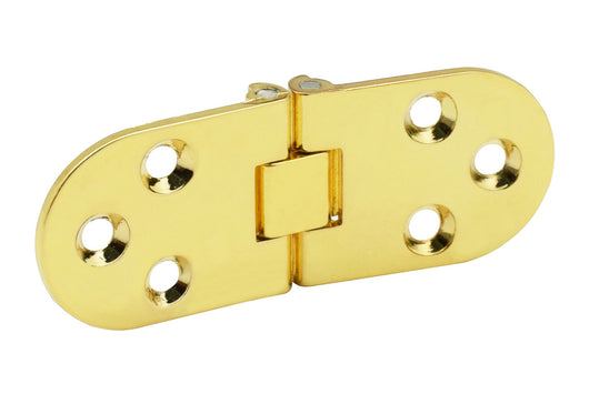 CERNIERE A BISCOTTO MM 80X30 OTTONE LUCIDO