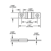 CF. 2 FUSIBILE MIDI 40A VERDE