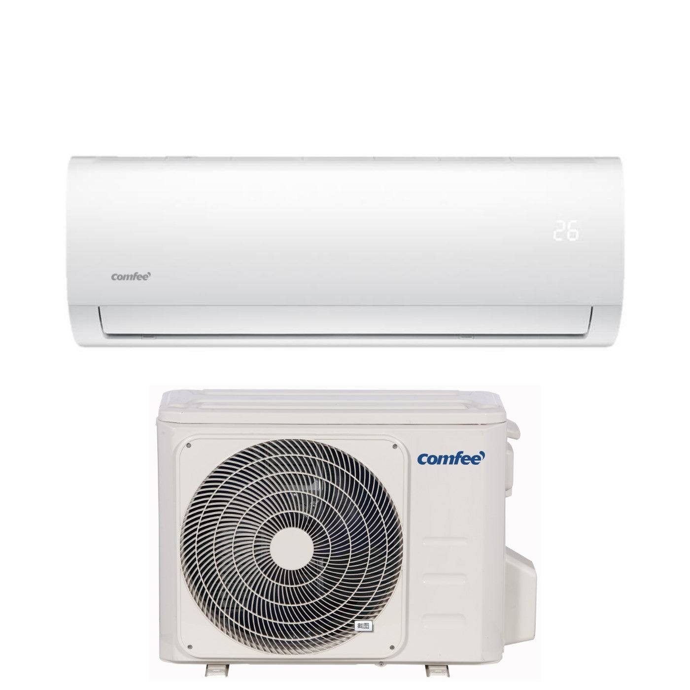 Climatizzatore Condizionatore Comfee Inverter serie CF 9000 Bu CF-CFW09A R-32 Wi-Fi Integrato Classe A++/A+