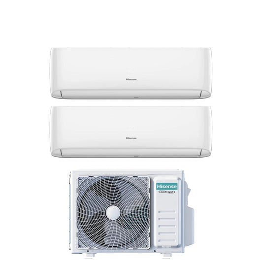 Condizionatore Dual Split Hisense Hi-Comfort 7+9 con 2AMW52U4RXC R-32 Wi-Fi Integrato