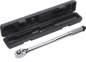 CHIAVE DINAMOMETRICA CRICCHETTO 1/4'' 5-25 Nm PER SERRAGGIO REVERSIBILE 270mm